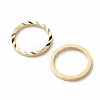Brass Linking Rings KK-F831-018C-G-RS-3