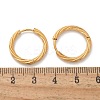 304 Stainless Steel Twist Hoop Earrings for Women LS-EJEW-A130-02C-G-3
