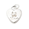 925 Sterling Silver Charms STER-Q003-01H-S-1