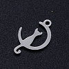 Non-Tarnish 201 Stainless Steel Kitten Pendants STAS-Q201-JN272-1-2