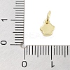 Real 18K Gold Plated Brass Enamel Charms KK-M293-22G-04-3