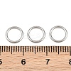 304 Stainless Steel Closed Jump Rings STAS-G393-06P-15-2