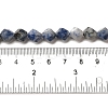 Natural Blue Spot Stone Beads Strands G-K382-A12-02-5