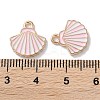 Alloy Enamel Pendants ENAM-O001-02C-G-3