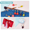 Resin Imitation Fruit Theme Stitch Markers HJEW-AB00185-4