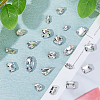 120Pcs 12 Style Teardrop Horse Eye Square Sew on Rhinestone RGLA-DC0001-03-4