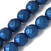 Electroplated Synthetic Non-magnetic Hematite Beads Strands G-S382-01A-2
