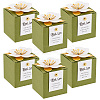 Folding Square Paper Candy Boxes LS-CBOX-WH0001-E02-1