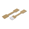 Folding Blank Kraft Paper Jewelry Price Tags CDIS-C006-09B-2