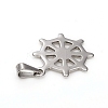 Tarnish Resistant 304 Stainless Steel Pendants LS-STAS-I136-24P-3