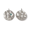201 Stainless Steel Pendants STAS-J401-VC584-1