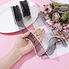5 Yards Acrylic Fibers Wrinkle Ribbon OCOR-WH0070-210A-3