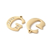 Real 14K Gold Plated 304 Stainless Steel Pendants STAS-L022-157G-G-2