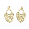 Brass Pendants KK-Q006-05G-1