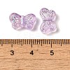 UV Plating Transparent Acrylic Beads LS-OACR-G036-14F-3