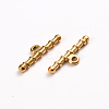Ion Plating(IP) 304 Stainless Steel Toggle Clasps Parts STAS-D142-05C-G-2