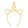 Cute Unicorn Plastic Head Bands OHAR-PW0001-160C-1