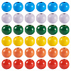 240Pcs 6 Colors Natural Wooden Beads WOOD-TA0002-74A-3
