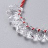 Glass Seed Beads Anklets AJEW-AN00277-3