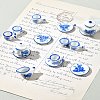 5Pcs Porcelain Tea Set Display Decorations PORC-FS0001-12-9