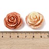 Synthetic Coral Dyed Carved Beads SHEL-Z003-03E-3