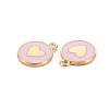 Alloy Enamel Pendants ENAM-S121-181C-3