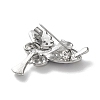Cartoon Platinum Zinc Alloy Enamel Pin JEWB-D068-03P-02-2
