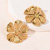 Valentine's Day 304 Stainless Steel Stud Earrings EJEW-C184-01B-G-3