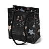 Star Print Paper Gift Tote Bags with Cotton Handles LS-CON-K016-02-1