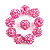 10Pcs Opaque Acrylic Beads OACR-YW0003-35L-1