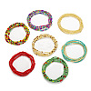 7Pcs 7 Colors Boho Glass Seed Beaded Waist Chains for Women WGEA542-01-4