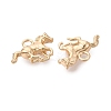 Brass Pendants X-KK-Q074-22G-2