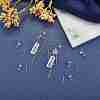 20Pcs Brass Earring Hooks JX503B-4