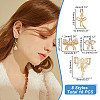 Alloy & Brass Cubic Zirconia Charms ZIRC-AR0001-27-2