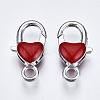 Alloy Enamel Lobster Claw Clasps PALLOY-Q441-031B-RS-3