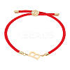 1Pc Adjustable Nylon Cord Slider Bracelets for Women BJEW-LP0001-32B-02-1