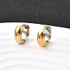 304 Stainless Steel Hoop Earrings LS-EJEW-Z123-01A-GP-2