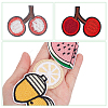 Fruit Computerized Embroidery Cloth Iron on/Sew on Patches DIY-WH0656-32-3