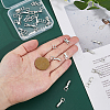 24 Sets Eco-Friendly Brass Watch Band Clasps KK-FH0007-75B-P-3