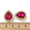 Acrylic Rhinetsone Cabochons FIND-C054-02G-04-3