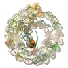 Natural Green Fluorite Beads Strands G-R190-10mm-47-3