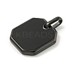 304 Stainless Steel Pendants STAS-F307-08EB-2