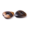 Natural Tiger Eye Pendants G-F708-04D-3