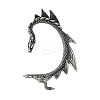 316 Surgical Stainless Steel Cuff Earrings EJEW-E300-01AS-05-1
