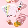 45Pcs 9 Colors White Kraft Paper Bags CARB-FS0001-02-8