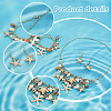 Natural Shell & Starfish Beach Jewelry Set SJEW-PH0001-14-4