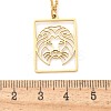 304 Stainless Steel Necklace LS-NJEW-D330-01G-05-3