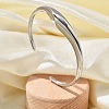 304 Stainless Steel Cuff Bangles for Women BJEW-B108-06P-1