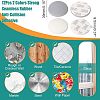 12Pcs 2 Colors Strong Seamless Rubber Anti-Collision Adhesive AJEW-NB0002-30-2