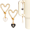 2 Sets Alloy Enamel Cup Pendant Decorations HJEW-SC0001-56B-1